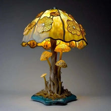 Load image into Gallery viewer, 🍄Stained Glass Plant Series Table Lamp🍄