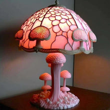 Load image into Gallery viewer, 🍄Stained Glass Plant Series Table Lamp🍄