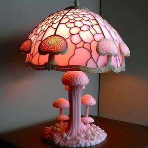 🍄Stained Glass Plant Series Table Lamp🍄