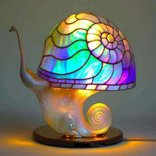 Load image into Gallery viewer, 🍄Stained Glass Plant Series Table Lamp🍄