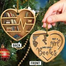 Load image into Gallery viewer, 🌷Book Lovers Heart Ornament