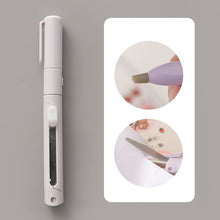 Load image into Gallery viewer, Mini Folding Pen Scissors Graving Knife for Kids