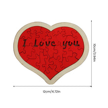 Load image into Gallery viewer, Heart Shape Puzzle|💕Say I Love You in 100 Languages💕