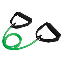 Load image into Gallery viewer, Double Toning Resistance Tube Heavy Quality Exercise Band for Stretching