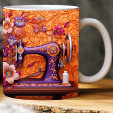 Load image into Gallery viewer, 🤩3D printed sewing machine  mug