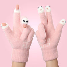 Load image into Gallery viewer, Cute Wool Knitted Gloves