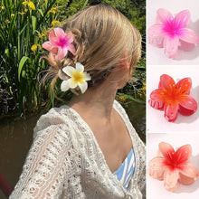 Load image into Gallery viewer, Egg flower hair clip