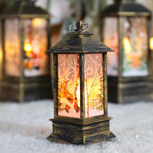 Load image into Gallery viewer, LED Lighted Spinning Christmas Lantern