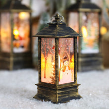 Load image into Gallery viewer, LED Lighted Spinning Christmas Lantern