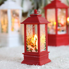 Load image into Gallery viewer, LED Lighted Spinning Christmas Lantern