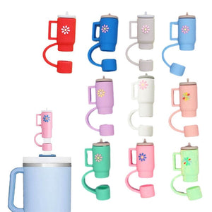 🥤Silicone Straw Cap