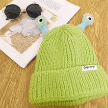 Load image into Gallery viewer, 🐸Winter Parent-Child Cute Glowing Little Monster Knit Hat