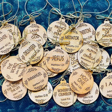 Load image into Gallery viewer, 🎄Names Of Jesus Christ Ornaments🎁