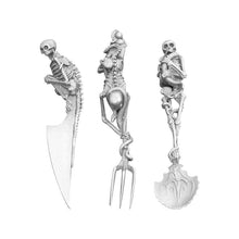 Load image into Gallery viewer, Halloween Gift Skeletal Cutlery Sets