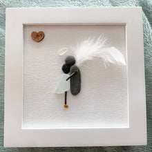 Load image into Gallery viewer, Sea Glass Art Sympathy Gift