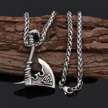 Load image into Gallery viewer, Nordic Vikings Axe Necklace