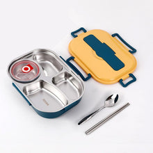 Load image into Gallery viewer, Stainless Steel Bento Lunch Box