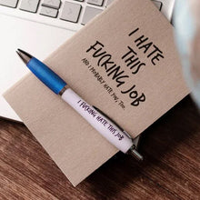 Load image into Gallery viewer, Sweary Notebook &amp; Pen Set🤣