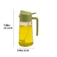 Load image into Gallery viewer, 2-in-1 Glass Oil Sprayer and Dispenser