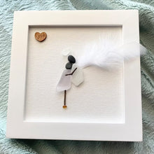 Load image into Gallery viewer, Sea Glass Art Sympathy Gift