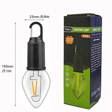 Load image into Gallery viewer, 💡 New Outdoor Camping Hanging Type-C Charging Retro Bulb Light💡
