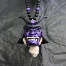 Load image into Gallery viewer, Japanese Oni Mask Car Rear View Mirror Ornament