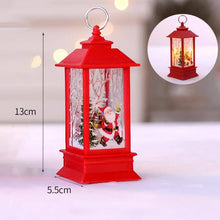 Load image into Gallery viewer, LED Lighted Spinning Christmas Lantern