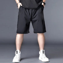 Load image into Gallery viewer, Men's Large Size Ice Silk Sports Shorts