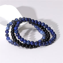 Load image into Gallery viewer, Agate Stress Relief Beaded Bracelet Set
