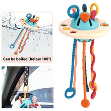 Load image into Gallery viewer, UFO Silicone Pulling Toy