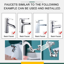 Load image into Gallery viewer, Rotating Splash Filter Faucet