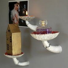 Load image into Gallery viewer, Mushroom Shaped Hanging Shelf