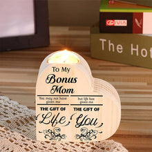 Load image into Gallery viewer, Wooden Heart Candle Holder