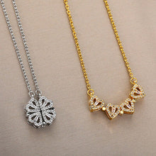 Load image into Gallery viewer, Clover Hearts Necklace