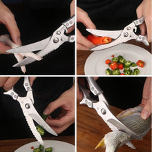 Load image into Gallery viewer, Heavy Duty Stainless Steel Bone-Cut Scissors