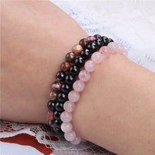 Load image into Gallery viewer, Agate Stress Relief Beaded Bracelet Set