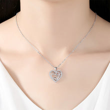 Load image into Gallery viewer, Openwork Heart Necklace