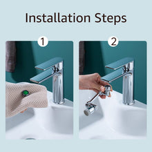 Load image into Gallery viewer, 🏡✨Universal 1080° Rotating Splash Filter Faucet Extender