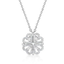 Load image into Gallery viewer, Clover Hearts Necklace