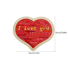 Load image into Gallery viewer, Heart Shape Puzzle|💕Say I Love You in 100 Languages💕