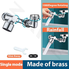 Load image into Gallery viewer, 🏡✨Universal 1080° Rotating Splash Filter Faucet Extender