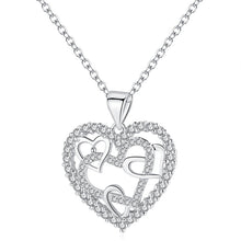 Load image into Gallery viewer, Openwork Heart Necklace