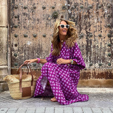 Load image into Gallery viewer, Puff Sleeve Beach Dress