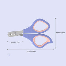 Load image into Gallery viewer, Professional Round Hole Anti Accidental Pet Nail Clippers
