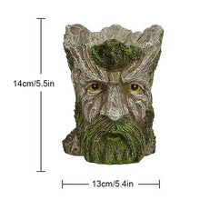 Load image into Gallery viewer, Resin Tree Stump Vase
