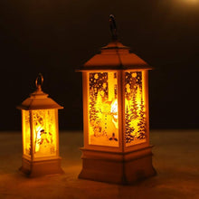 Load image into Gallery viewer, LED Lighted Spinning Christmas Lantern
