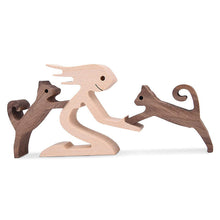 Load image into Gallery viewer, Pet Lover - Wood Sculpture Table Ornaments
