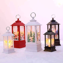 Load image into Gallery viewer, LED Lighted Spinning Christmas Lantern