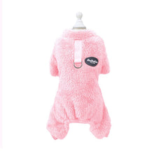 Load image into Gallery viewer, Fleece Pet Elastic Jumpsuit with Pull Ring