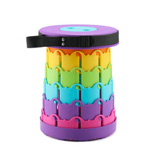 Load image into Gallery viewer, RETRACTABLE FOLDING STOOL